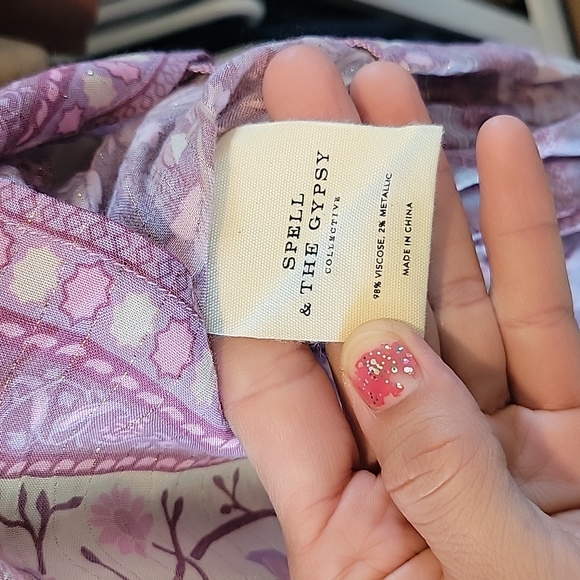 Spell Dahlia Ra-Ra Mini Dress- Mulberry - Picture 6 of 11